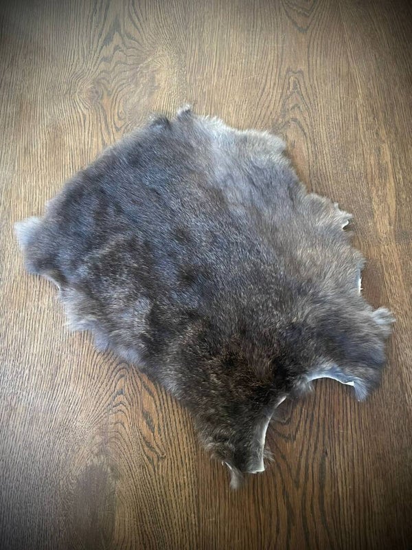 Konijnenvachtje donkergrijs nr. 7103