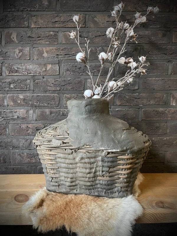 Kunsttak met witte bollen nr. 4157