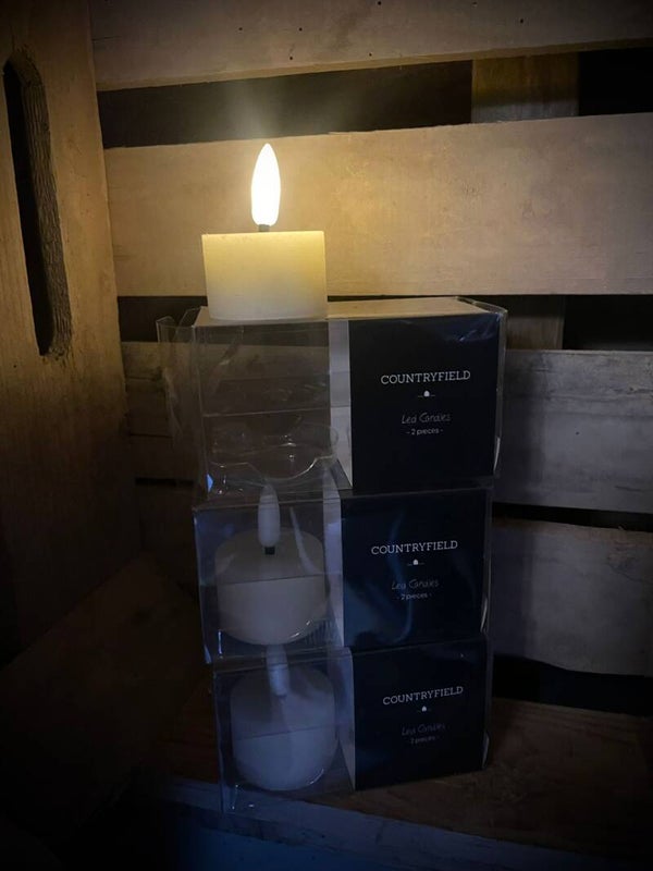 Led waxine-licht wit nr. 1192