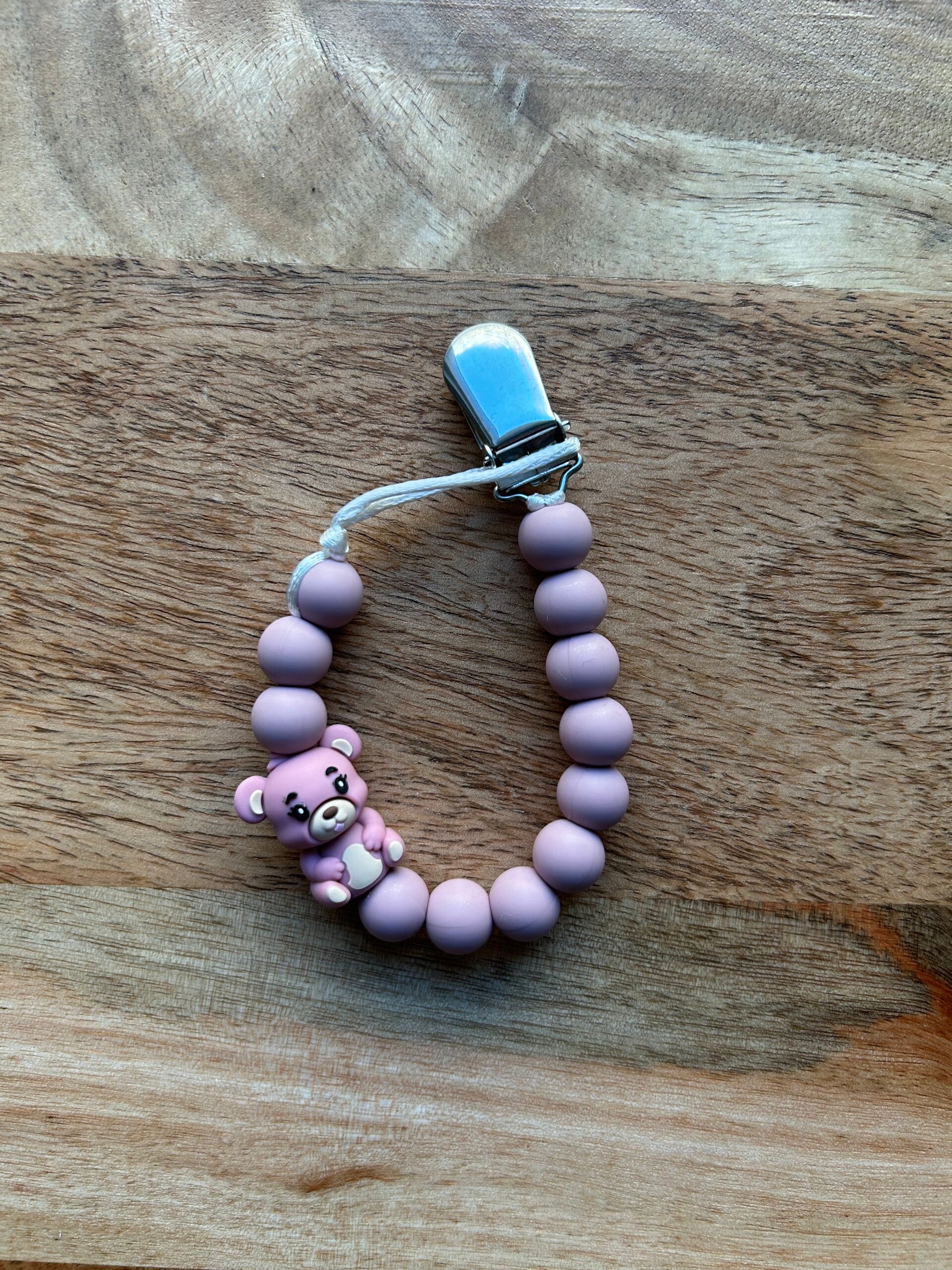 Tuttinauha, 3D-nalle, roosa