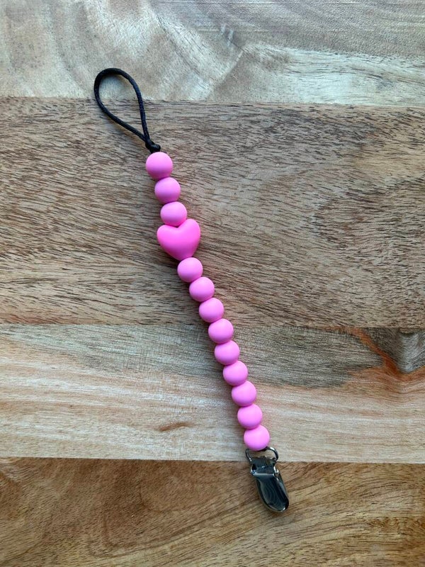 Tuttinauha, sydän, pinkki