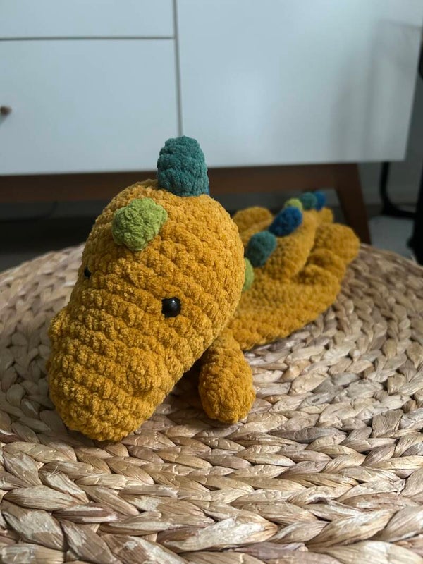 Virkattu dinosaurus, riepu