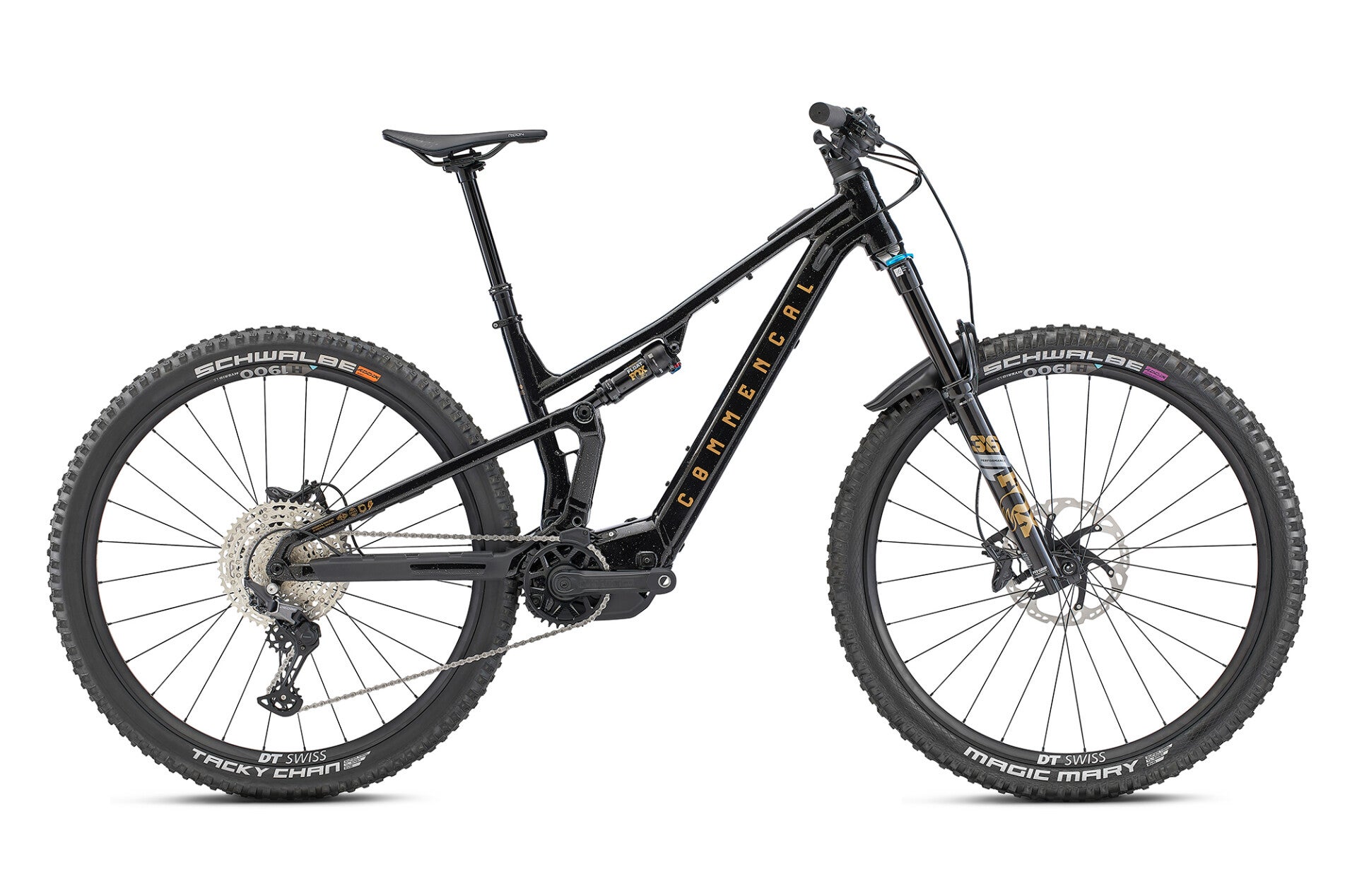 BICLETA COMMENCAL T.E.M.P.O. POWER ESSENTIAL GLITTERY BLACK