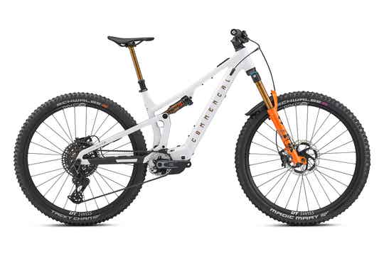 BICLETA COMMENCAL T.E.M.P.O. POWER SIGNATURE GLITTERY WHITE