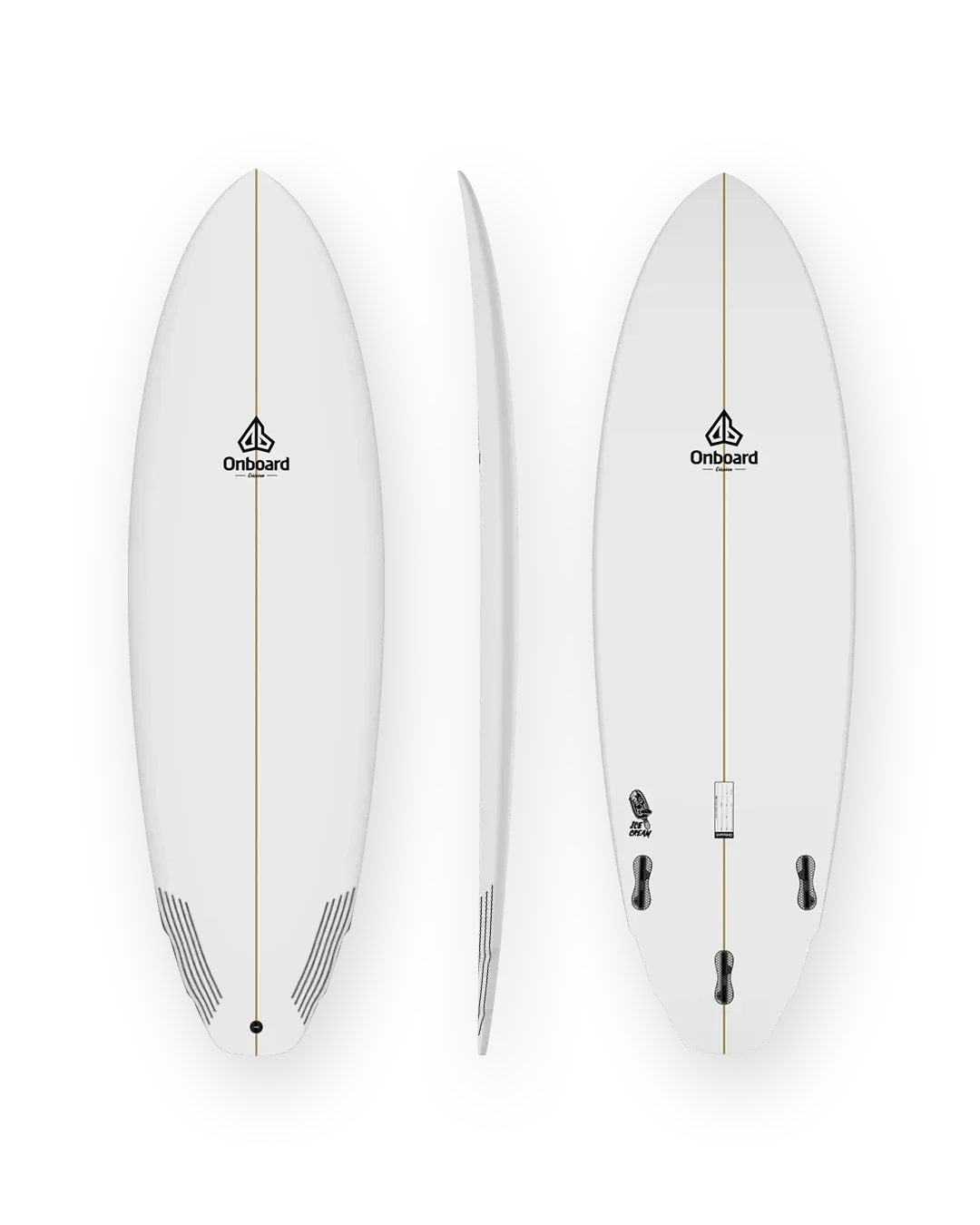 PRANCHA ONBOARD ICE CREAM PU 5'10''