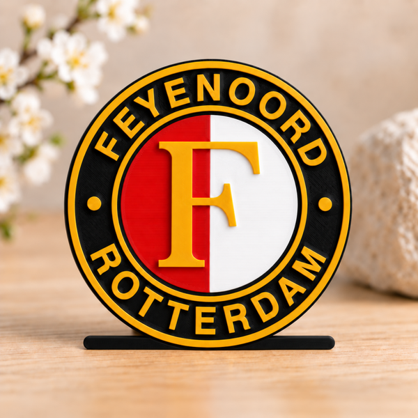 Embleem op standaard