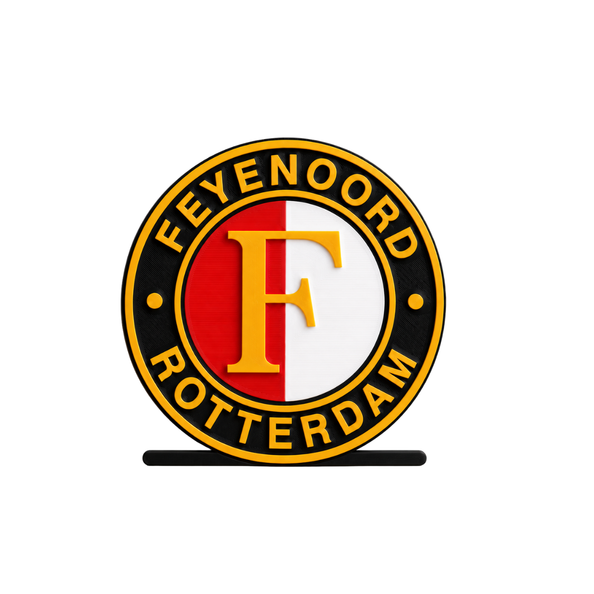 Embleem op standaard