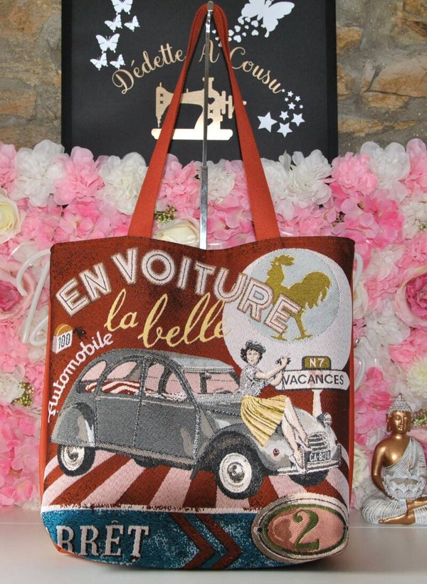 Sac Fourre Tout Adulte - 2 CV