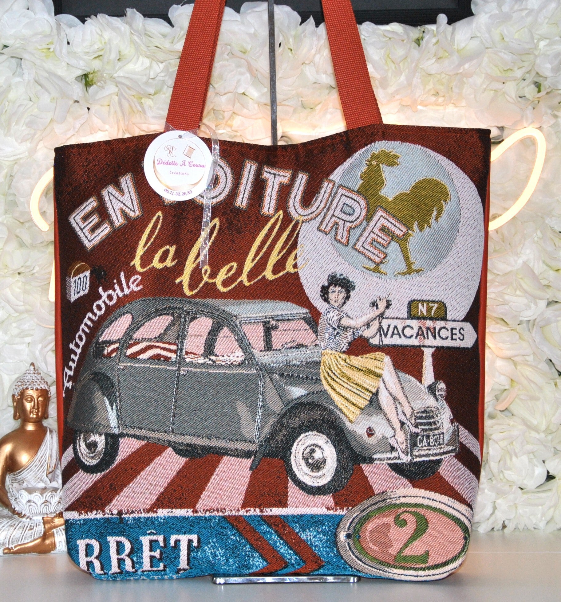 Sac Fourre Tout Adulte - 2 CV