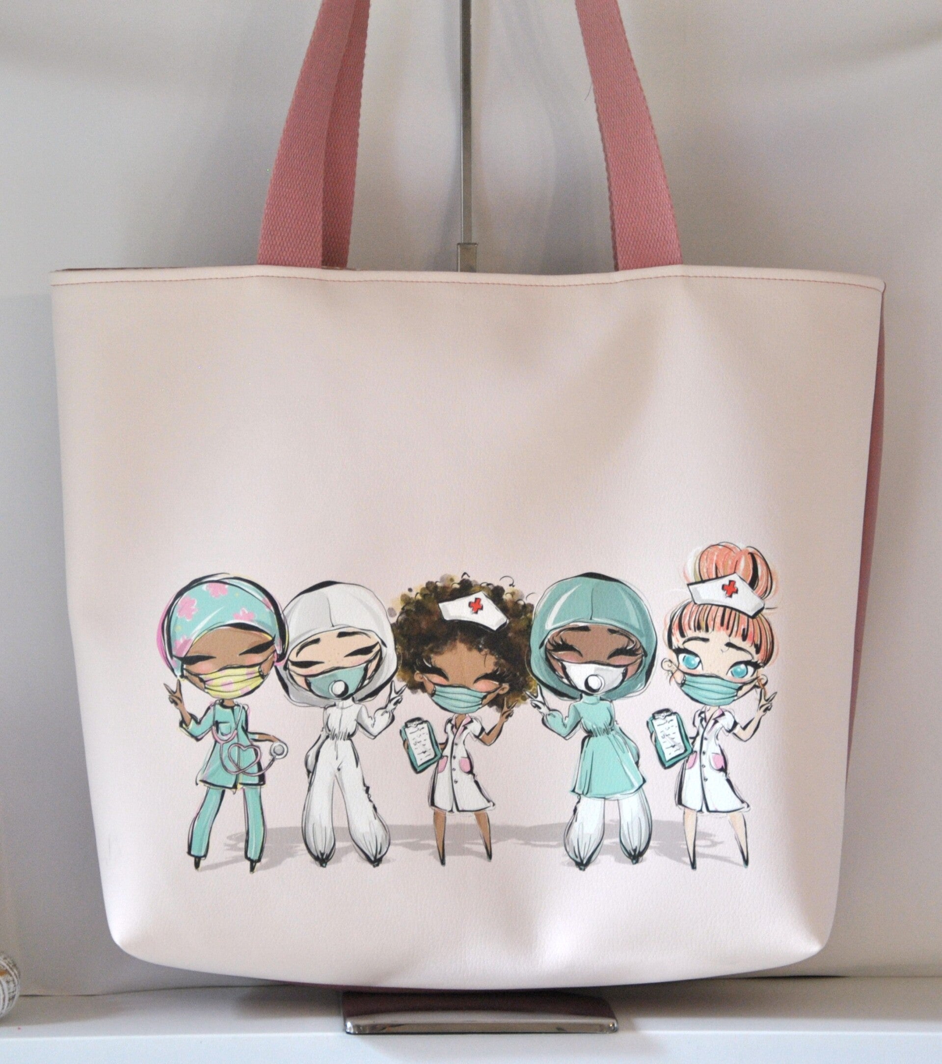 Sac Personnel Soignant Rose