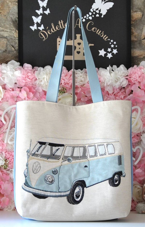 Sac Fourre Tout Adulte - Combi Bleu