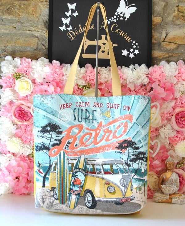 Sac Fourre Tout Adulte - Combi Jaune
