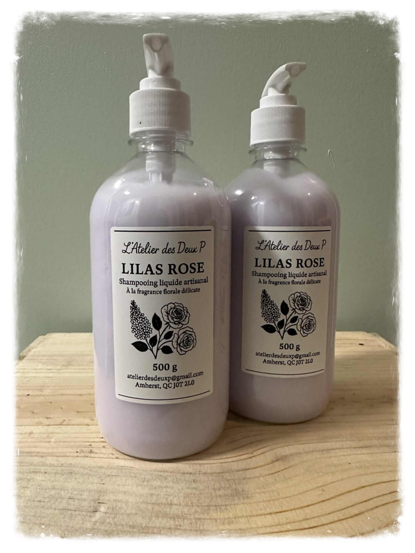 shampooing Lilas Rose