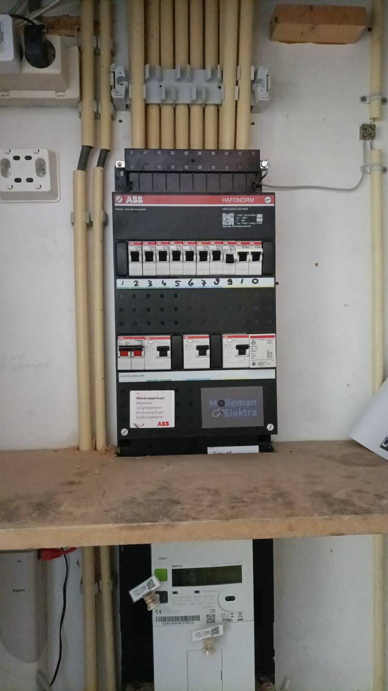 nieuwe meterkast leiderdorp