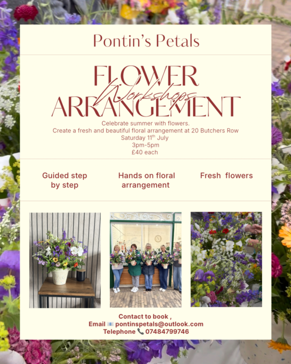 Flower Table Arrangement Workshop