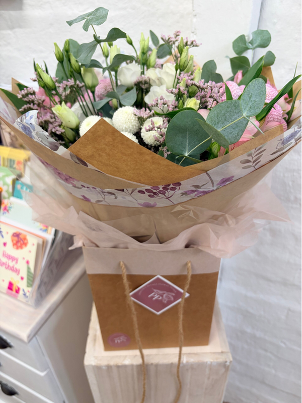 Hand tied bouquets