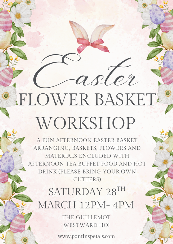 Easter Flower Basket Workshop & Afternoon Tea