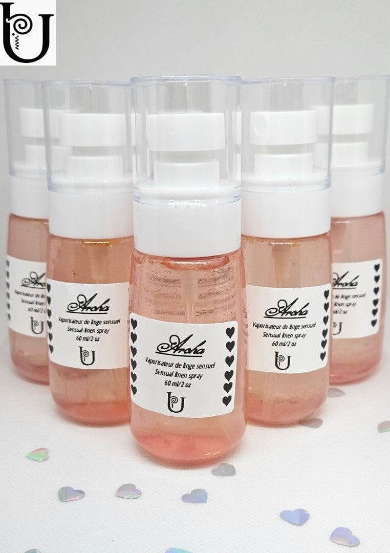 Aroha - Vaporisateur de linge sensuel/Sensual linen spray