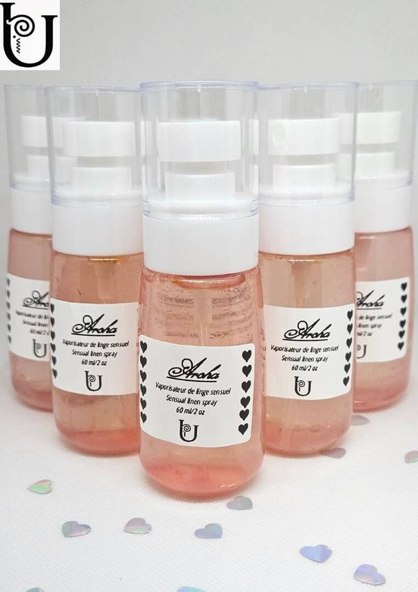 Aroha - Vaporisateur de linge sensuel/Sensual linen spray
