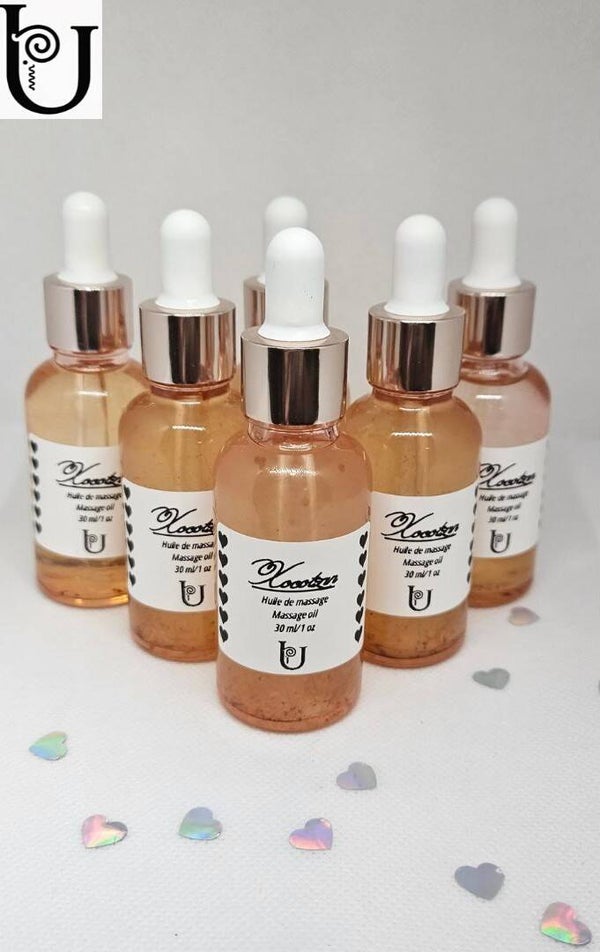 Xocotzin - Huile de massage sensuelle/Sensual massage oil