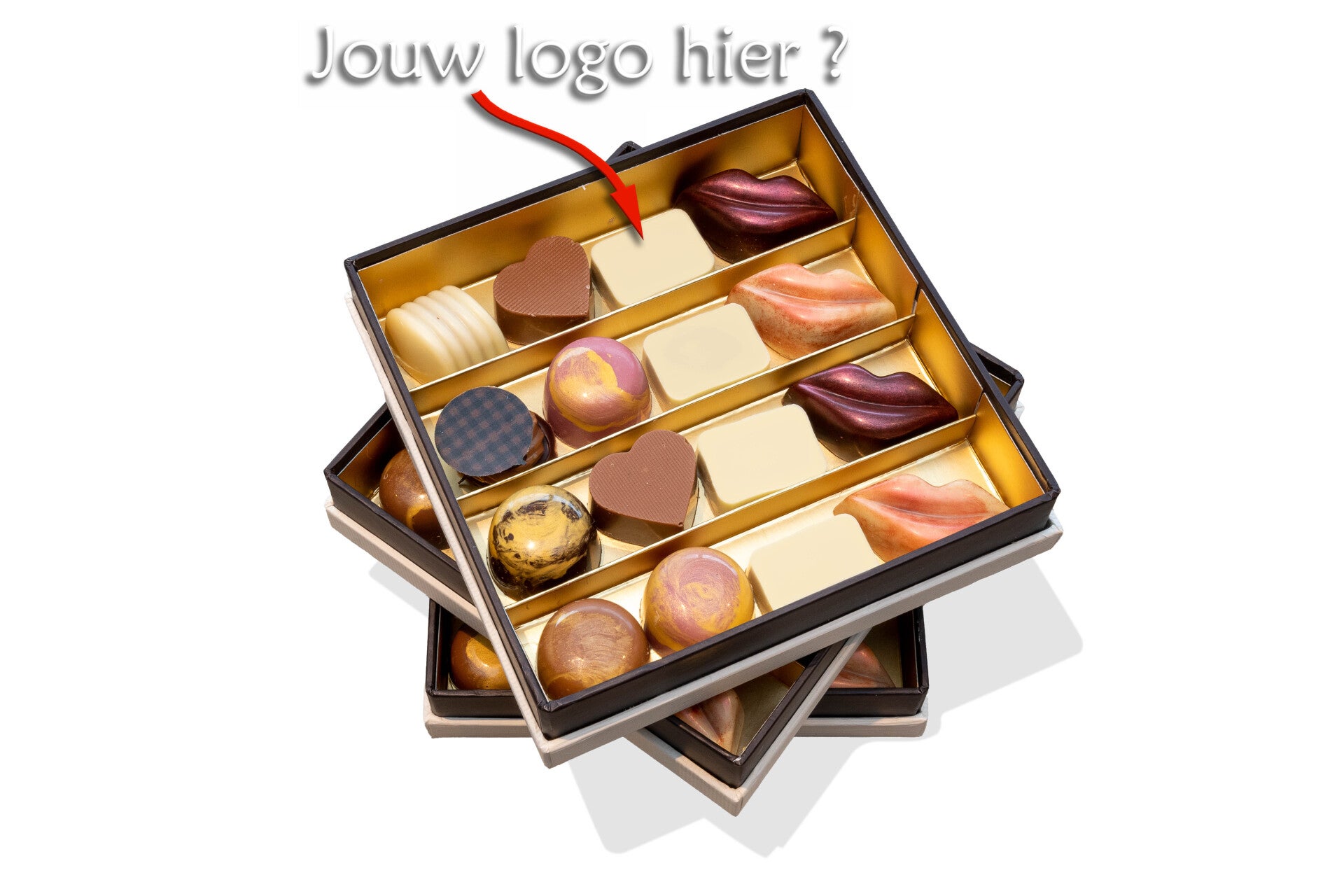 Luxedoos pralines  gepersonaliseerd