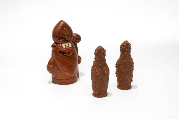 Melkchocolade Sint met nootjes