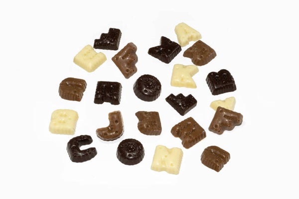 Chocolade letters