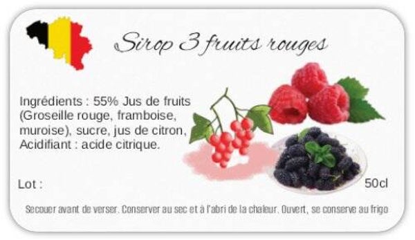 Les Sirops fruités