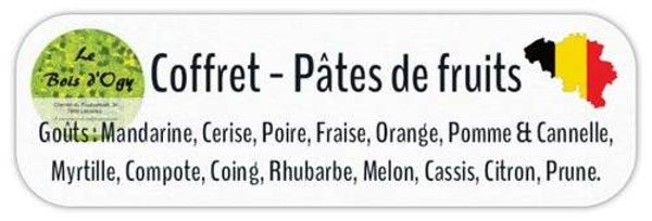 Coffret découverte - Pâtes de fruits
