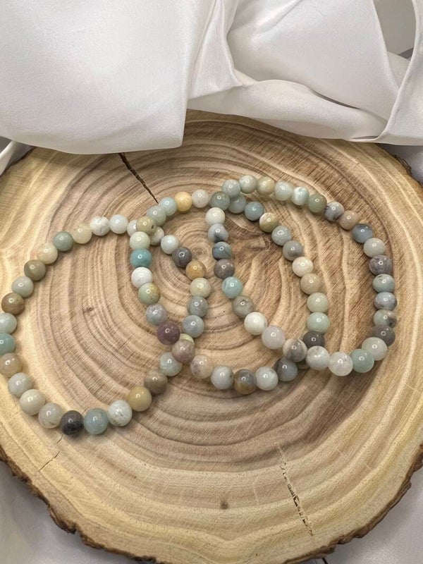 Amazonit - Power Armband 6mm