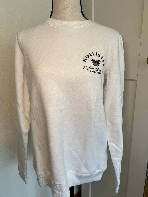 WEISSER HOLLISTER SWEATSHIRT M