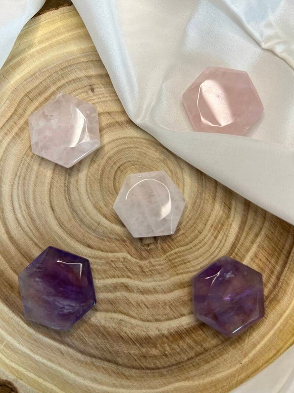 Feenstein – Rosenquarz oder Amethyst