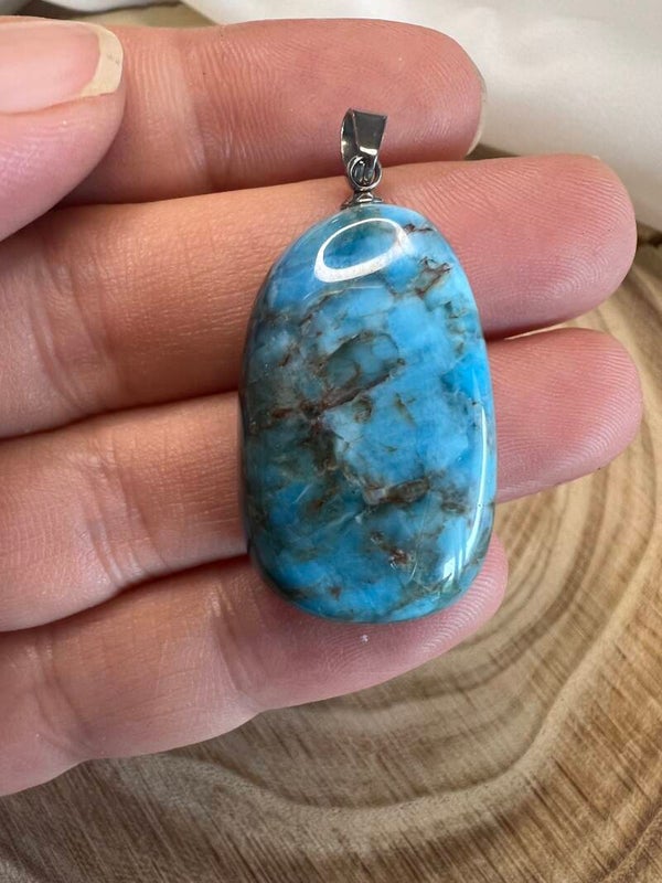 Chrysokoll-Anhänger