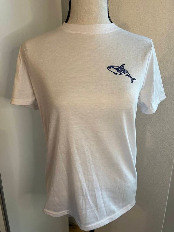 Shirt mit Meeresmotiv – Grösse XS