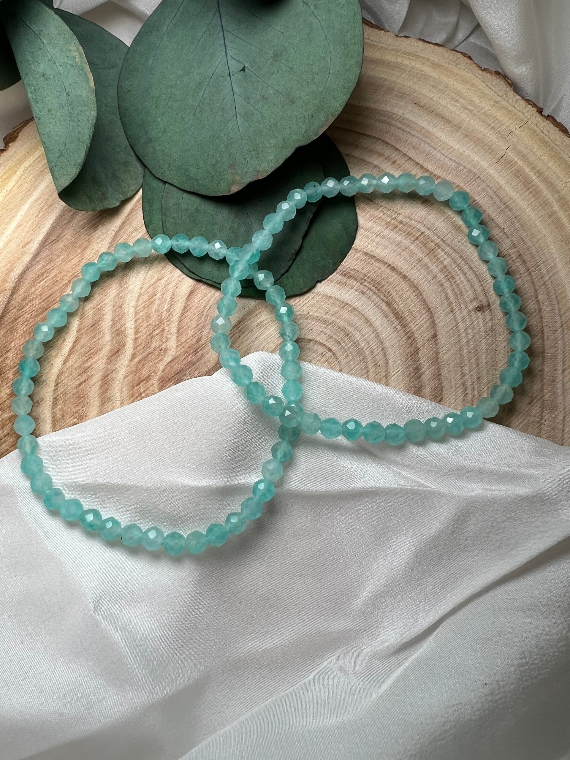 Amazonit · facettiert · 4 mm