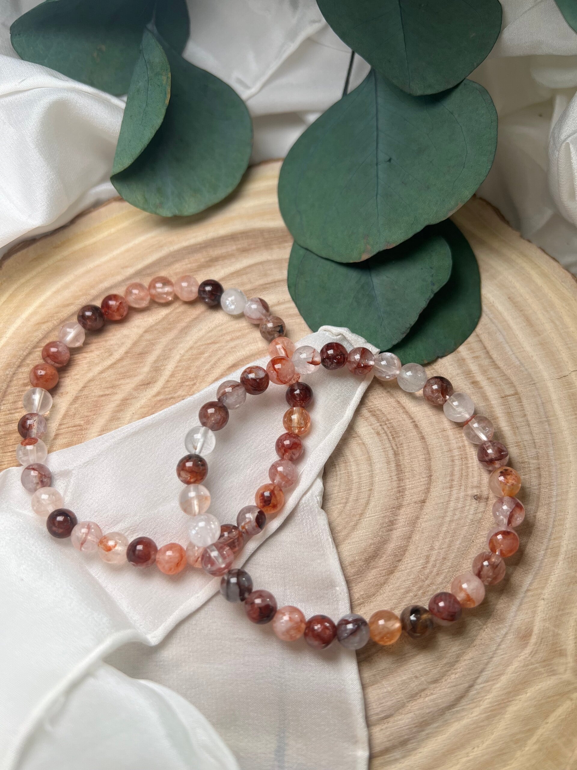 Eisenkiesel-Armband · 6 mm