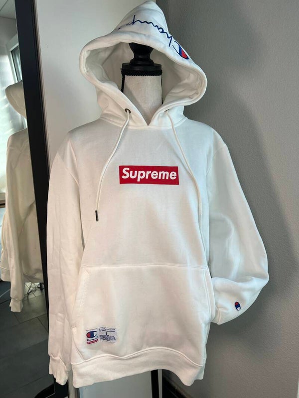 Supreme Pulli – Weiss, Grösse L
