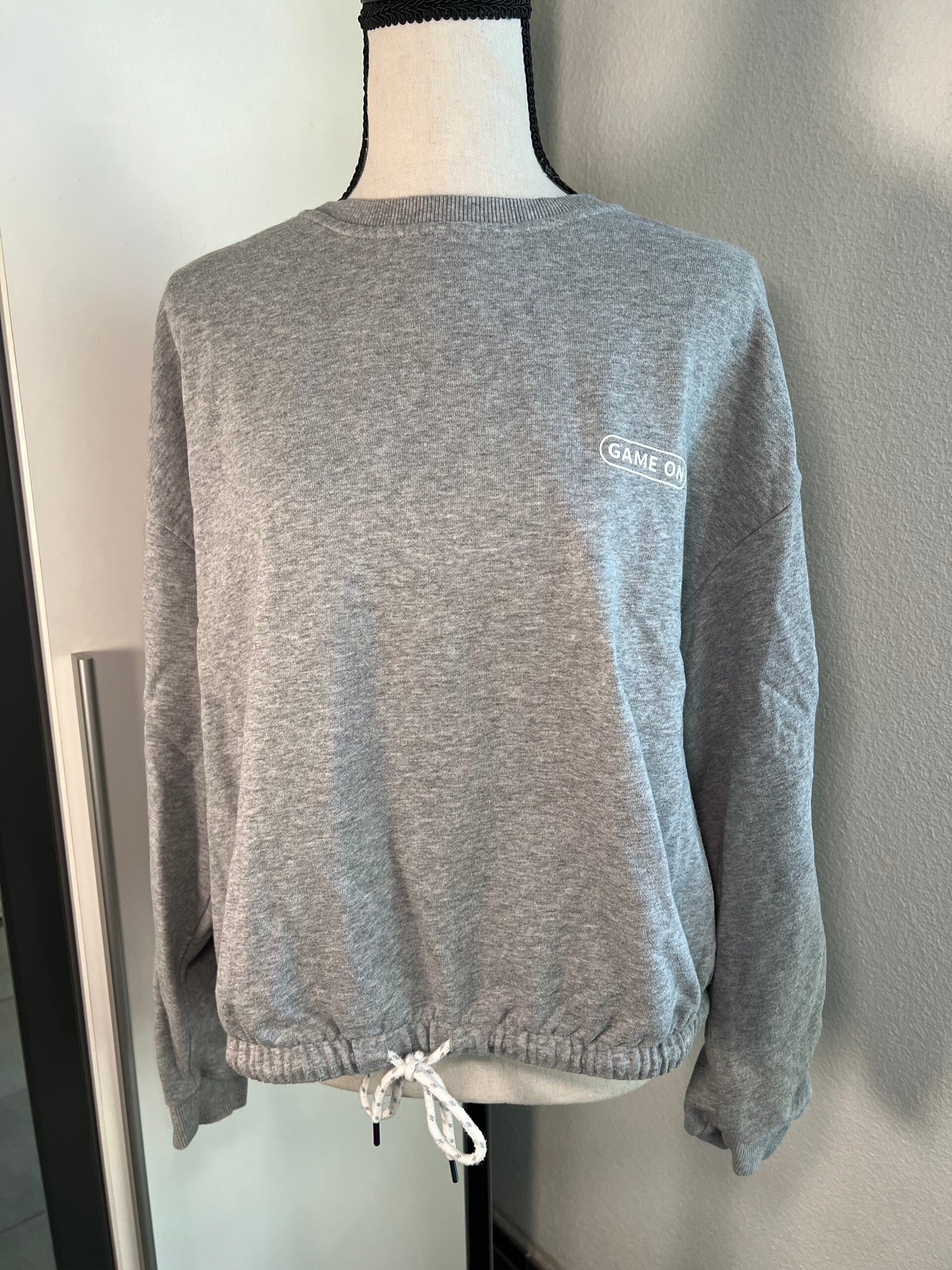 Game On Sweatshirt – Pullover mit Kordelzug