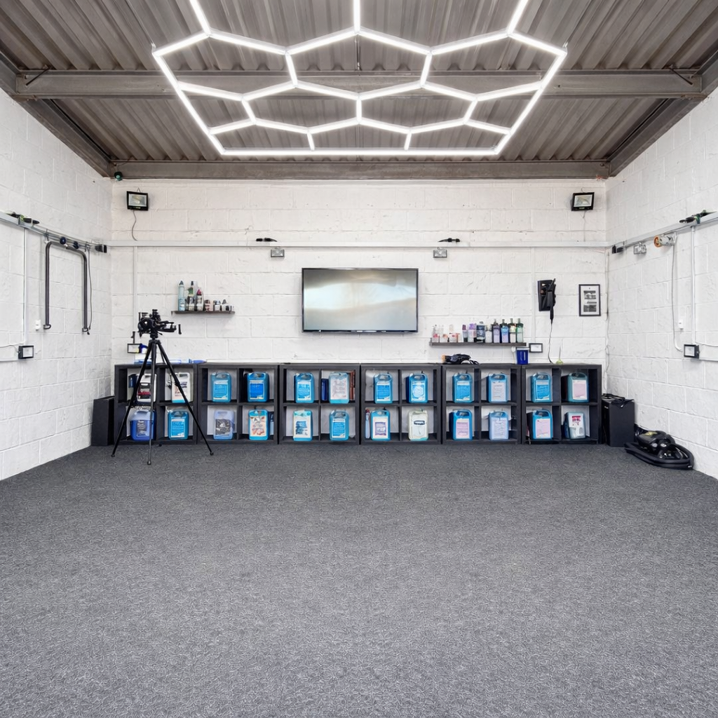 Motovation valeting unit located in Westerhope