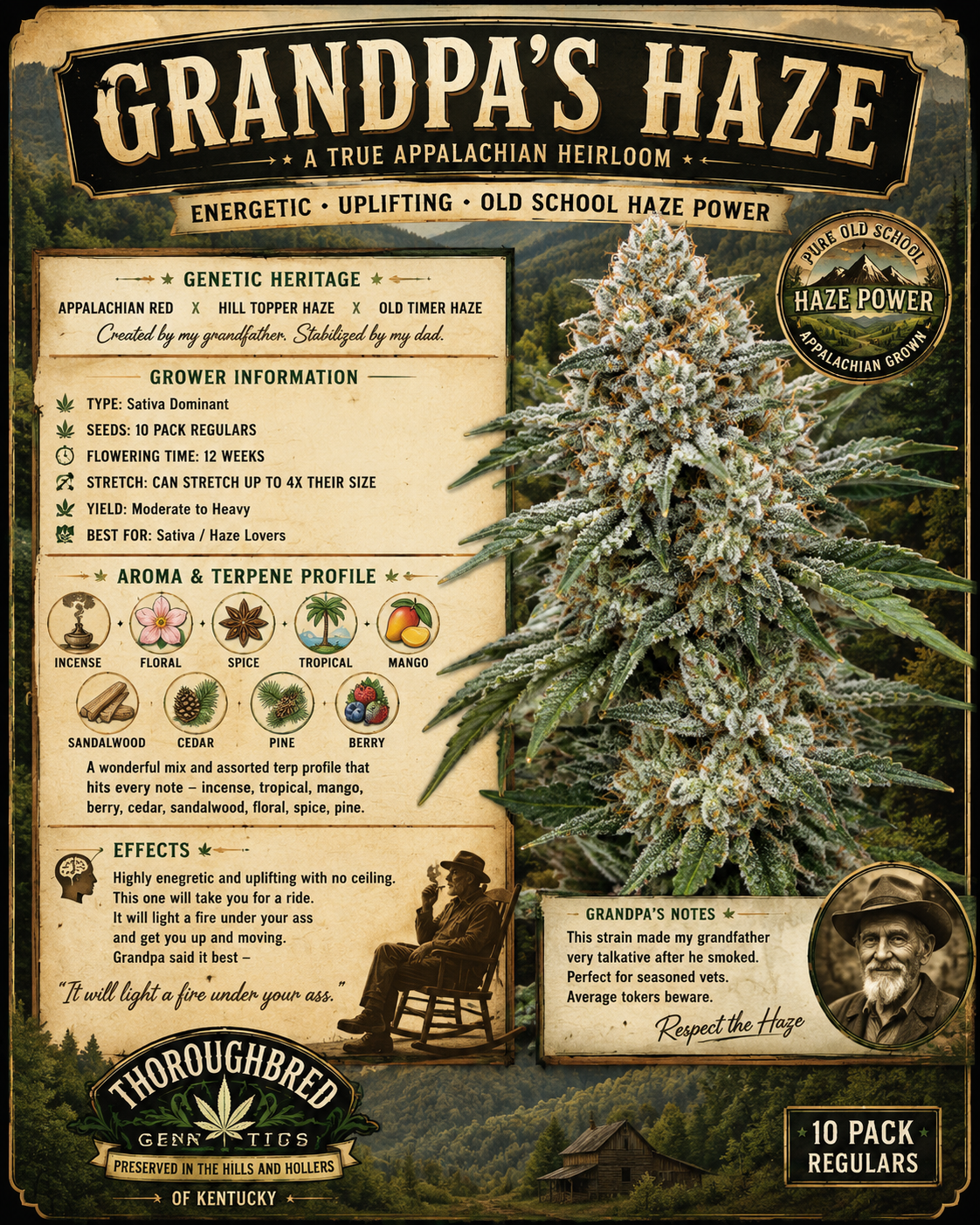Grandpa's haze