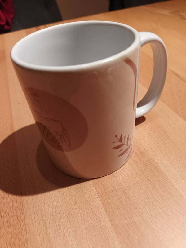 Selbst bedruckte Tassen