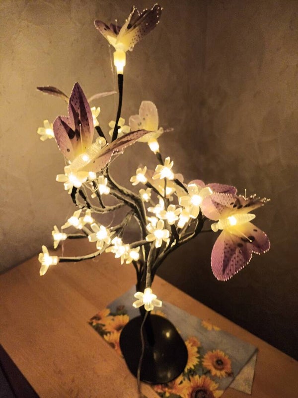 LED Lampe  Schmetterlinge  ( Gebraucht)