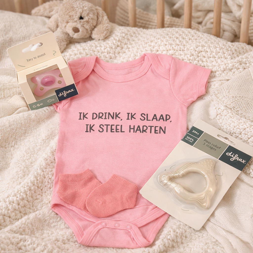 Baby Cadeauset – Ik Drink, Ik Slaap