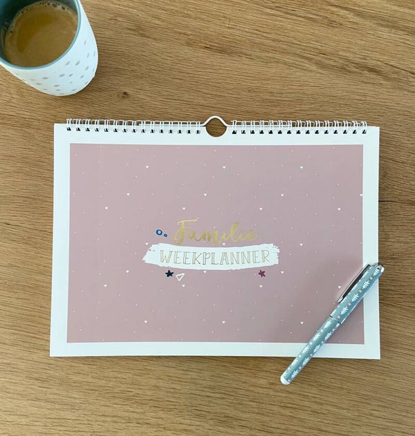 Familie Weekplanner van Maan Amsterdam