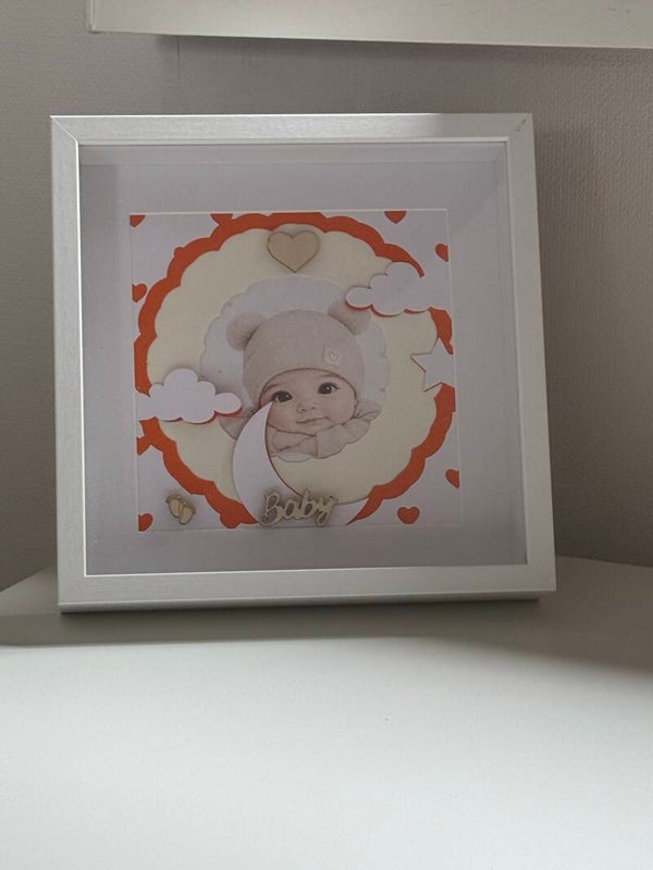 3D Baby Fotolijst / Shadowbox Baby