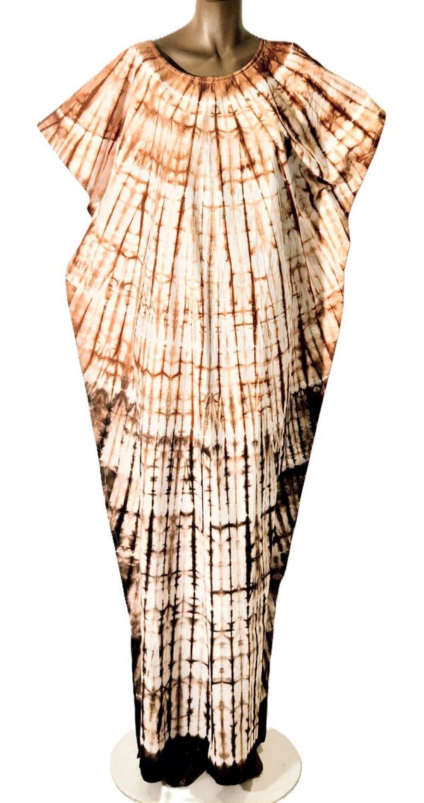 kaftan tie-dye