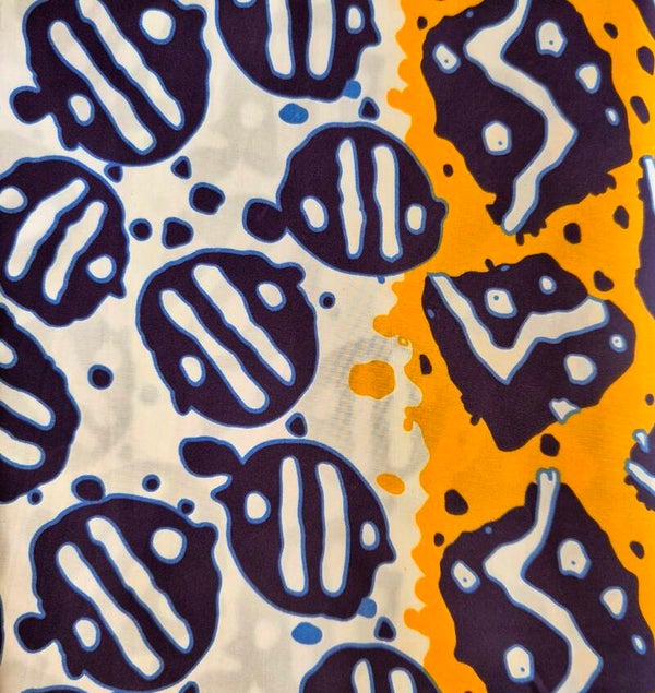 Wax stof per yard
