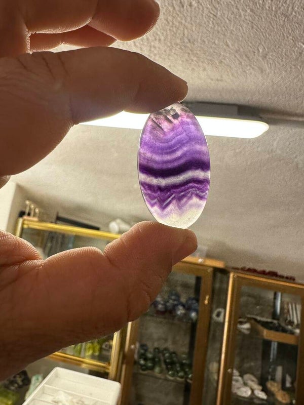 Pendentif Fluorite – Pierre de Clarté Mentale