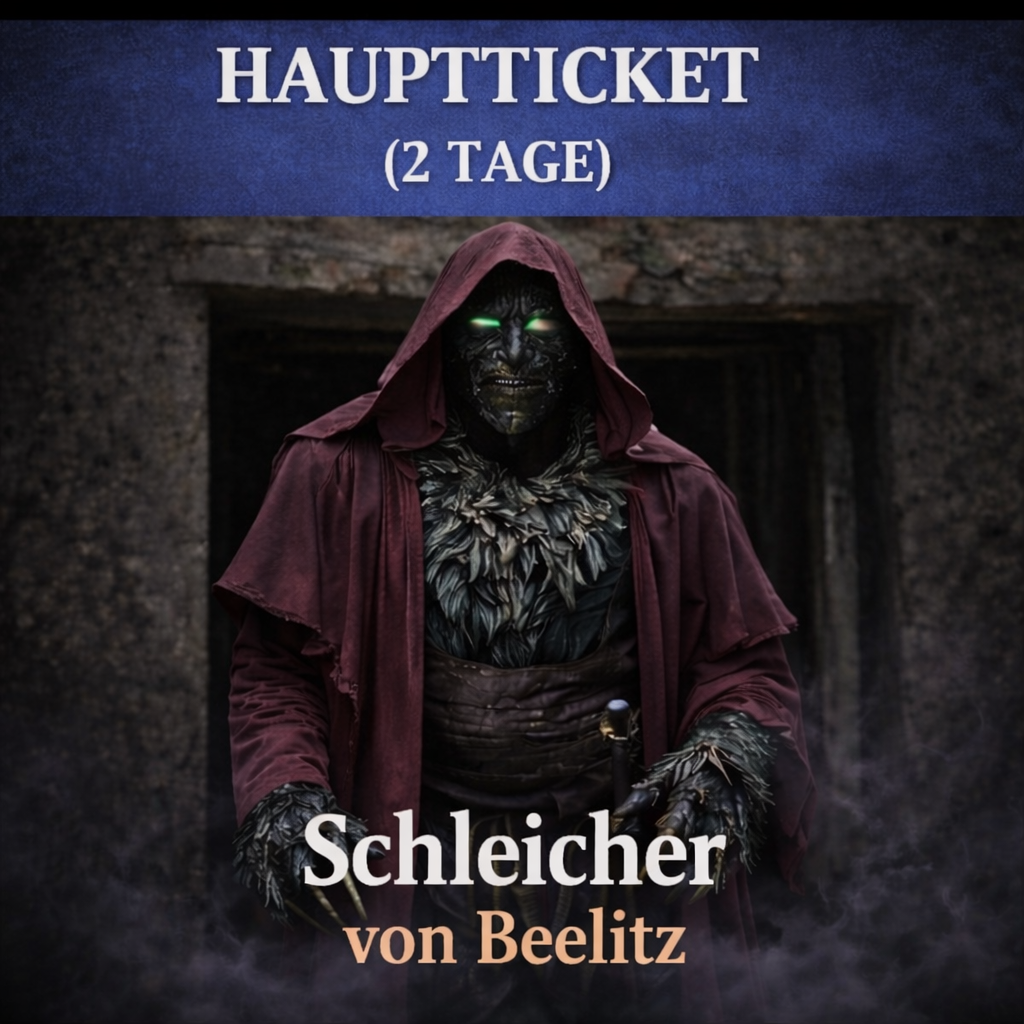 Haupt-Ticket (für alle ab 18 Jahren) Community Treffen