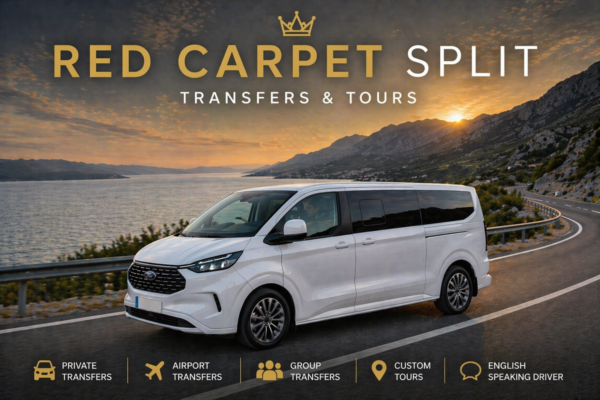 Split airport transfers & private tours | Taxi Split Croatia